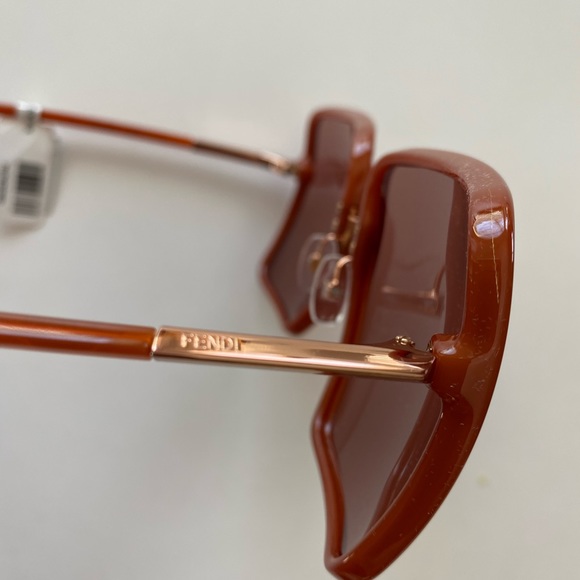 Fendi angular square sunglasses main image 5